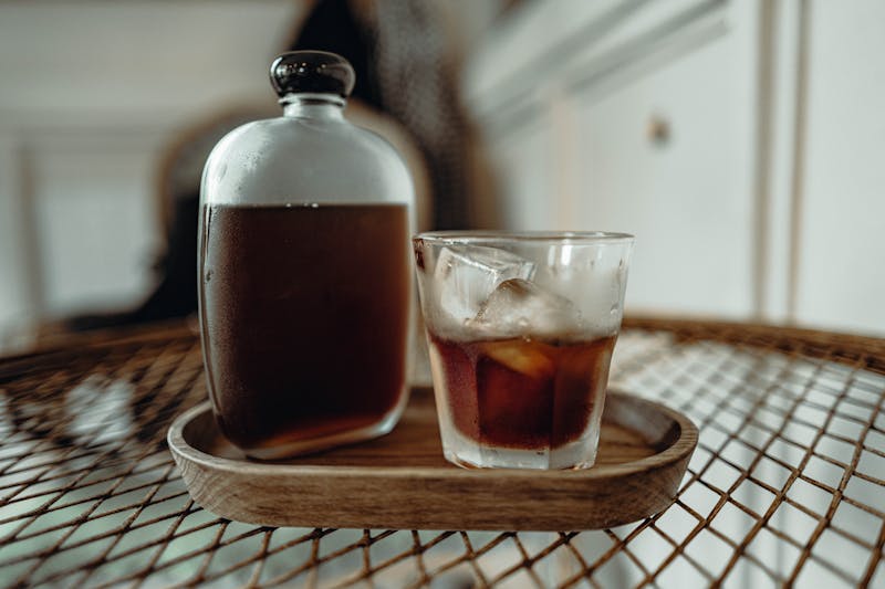Cold brew iced coffee at Tatte
