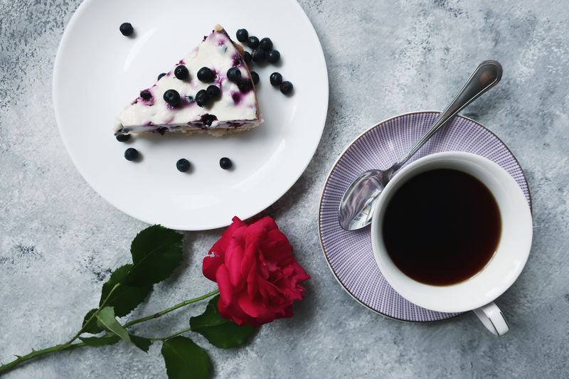 Pistachio rose cake slice at Tatte bakery